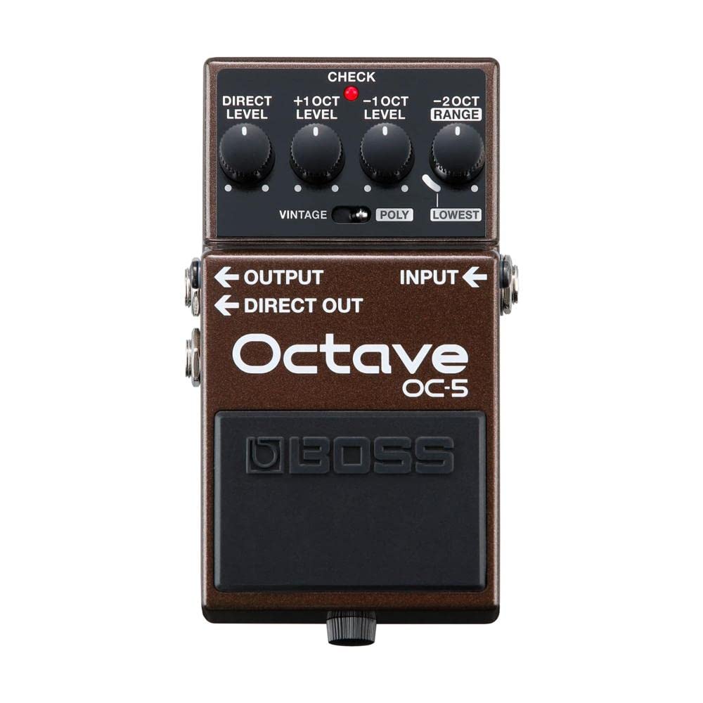 Boss Oc-5 Oktav Gitar ve Bas Efekt Pedal? Vintage ve Po...