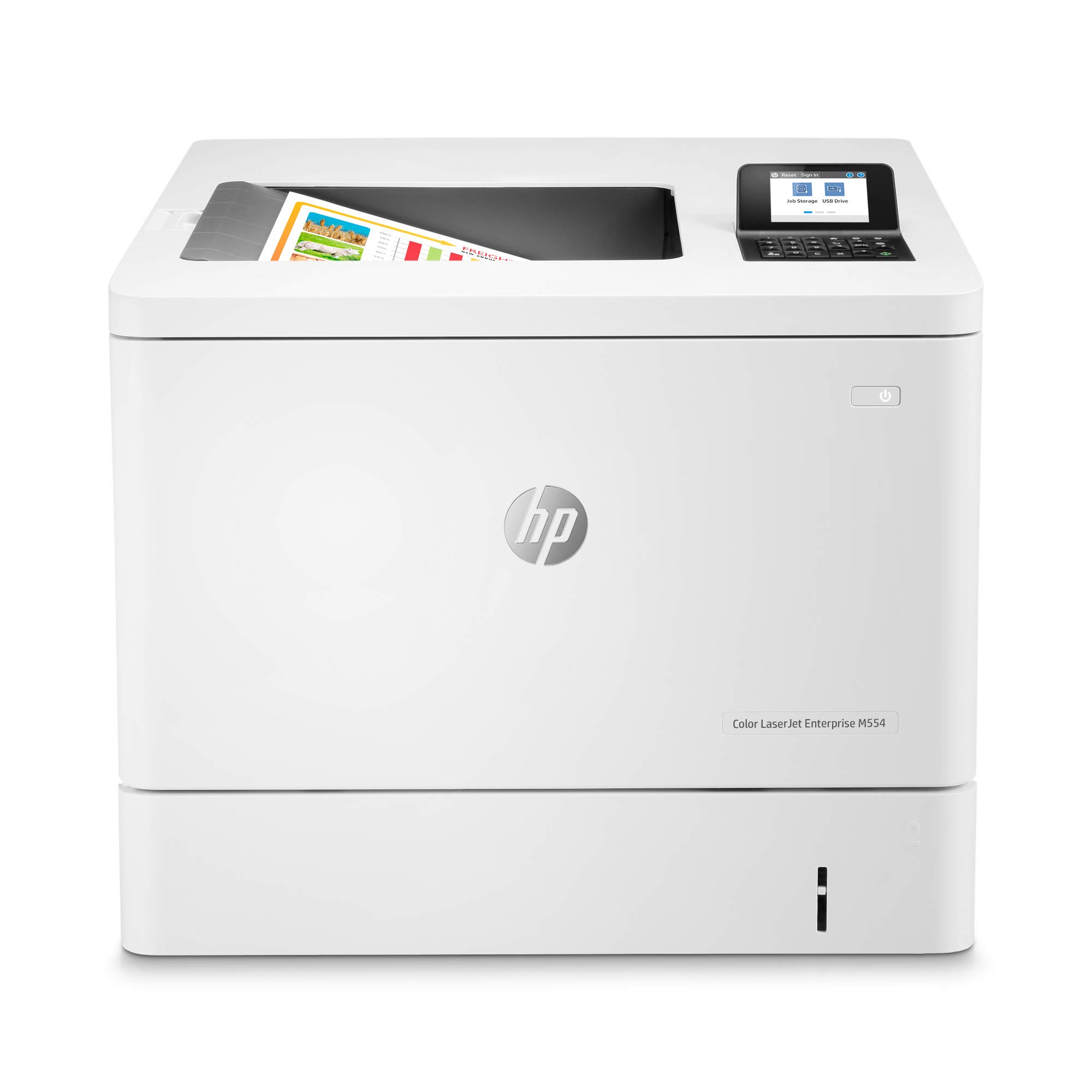 HP Renkli LaserJet Enterprise M554dn Çift Tarafl? Yaz?c...