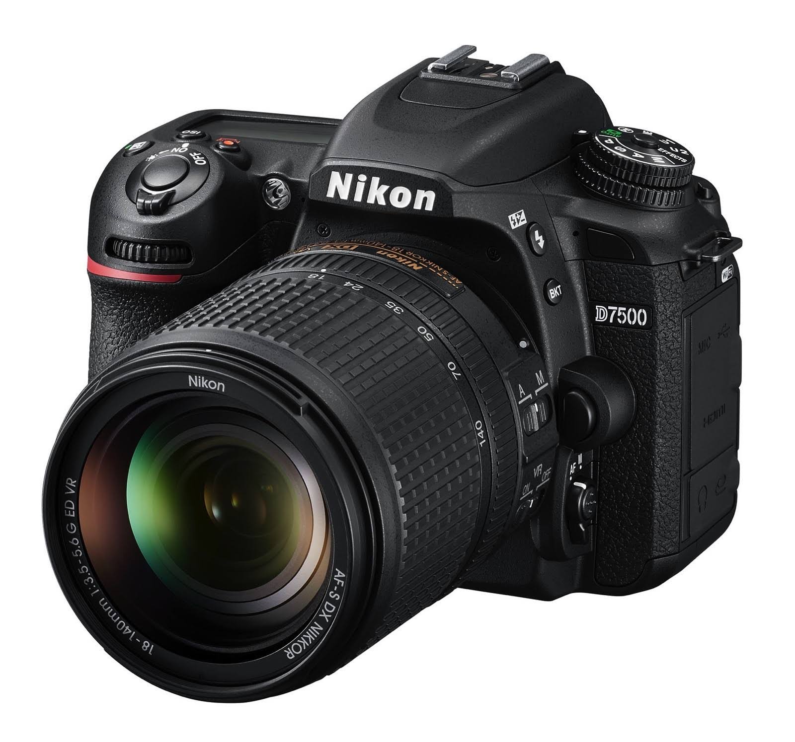 Nikon D7500 DX formatl? Dijital SLR 18-140mm VR lens il...