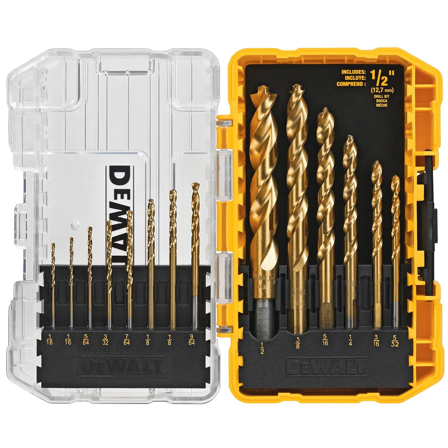 DEWALT DW2166 45 Parçal? Tornavida Seti Sa?lam K?l?fl?