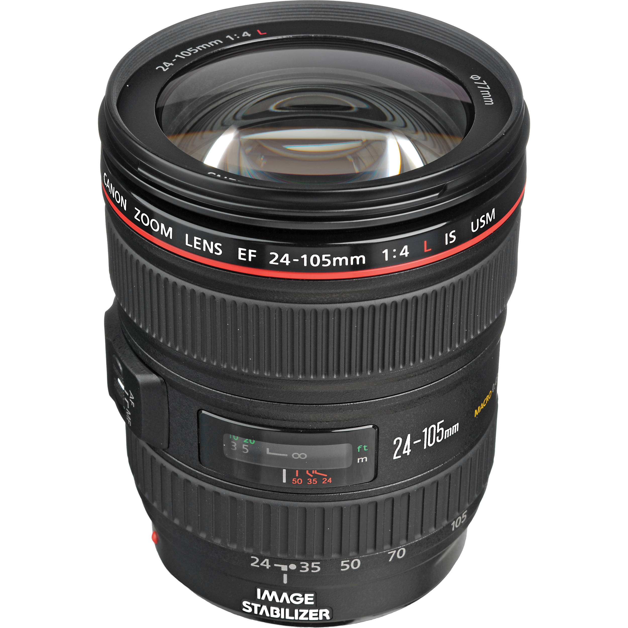 Canon EF 24-105mm f/4L USM Görüntü Sabitleyici Lens (77...