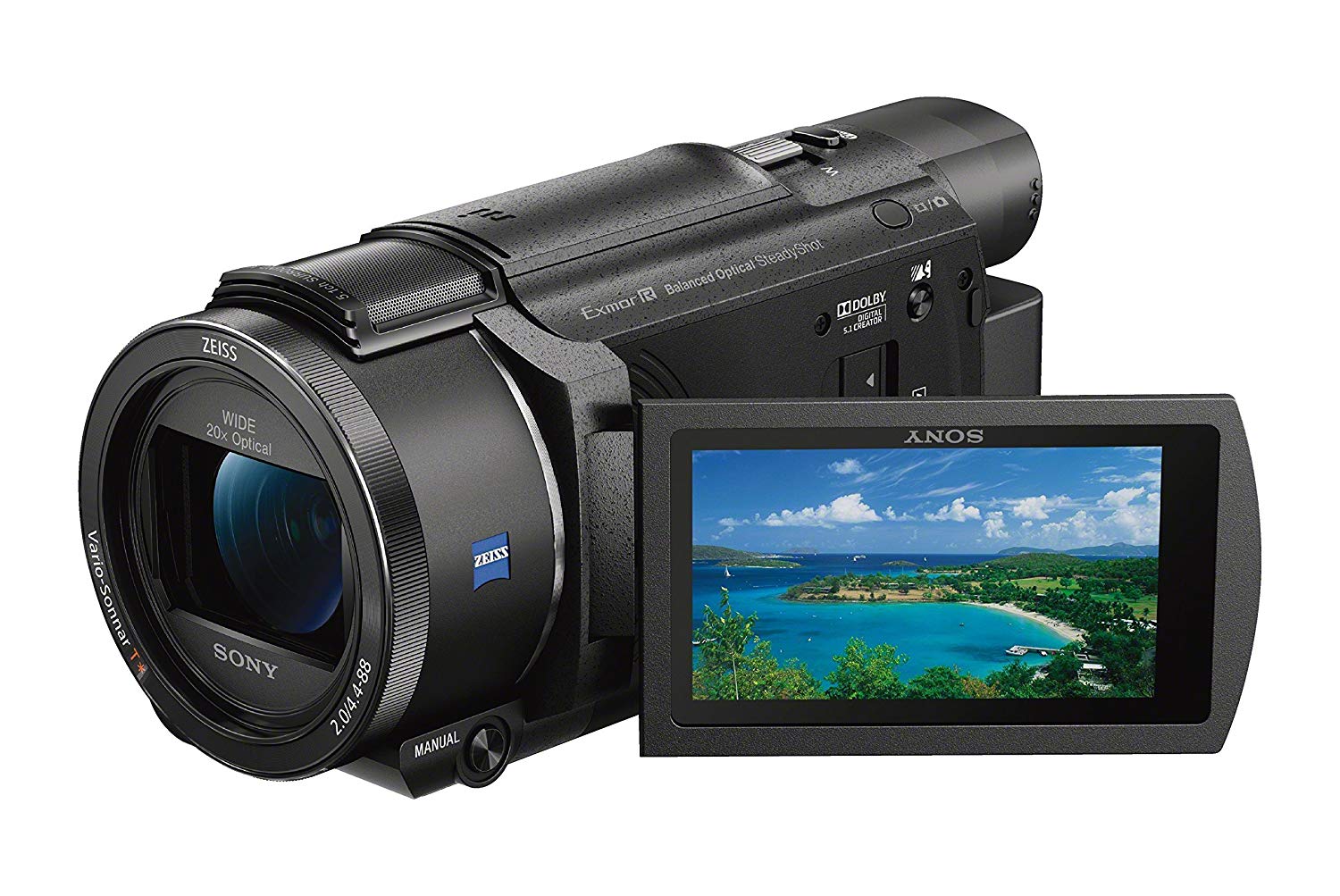 Sony Handycam FDR-AX53 16.6 MP Ultra HD Video Kamera - ...