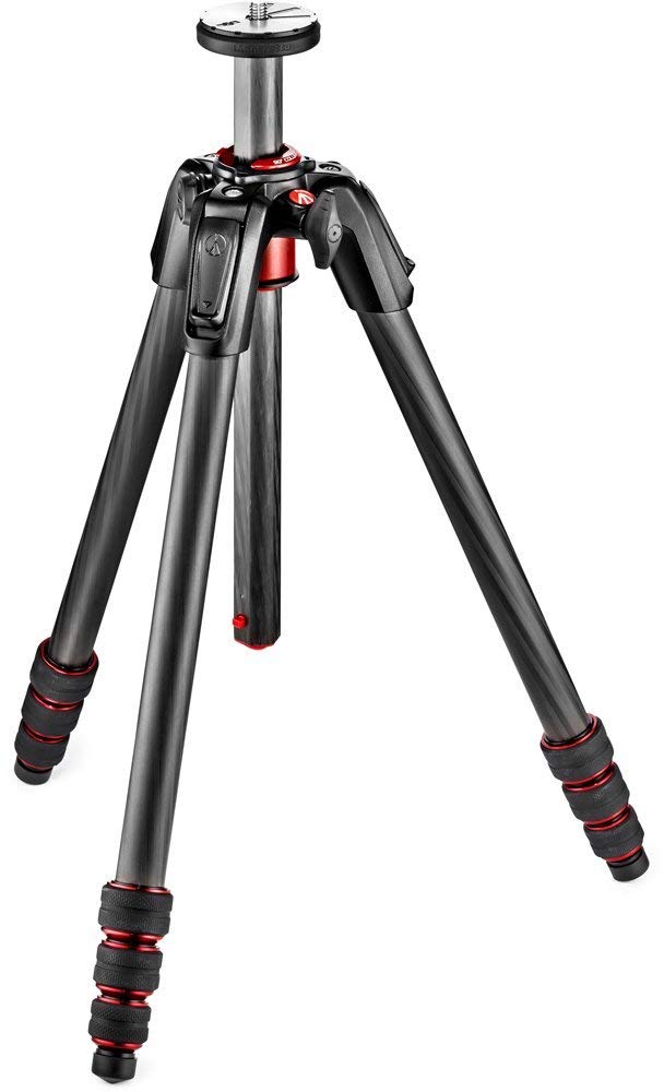 Manfrotto 190 GO! 4 Bölmeli Karbon Fiber Tripod (Siyah)...